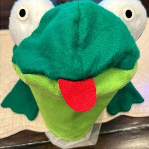 Green Frog Reptile Hat